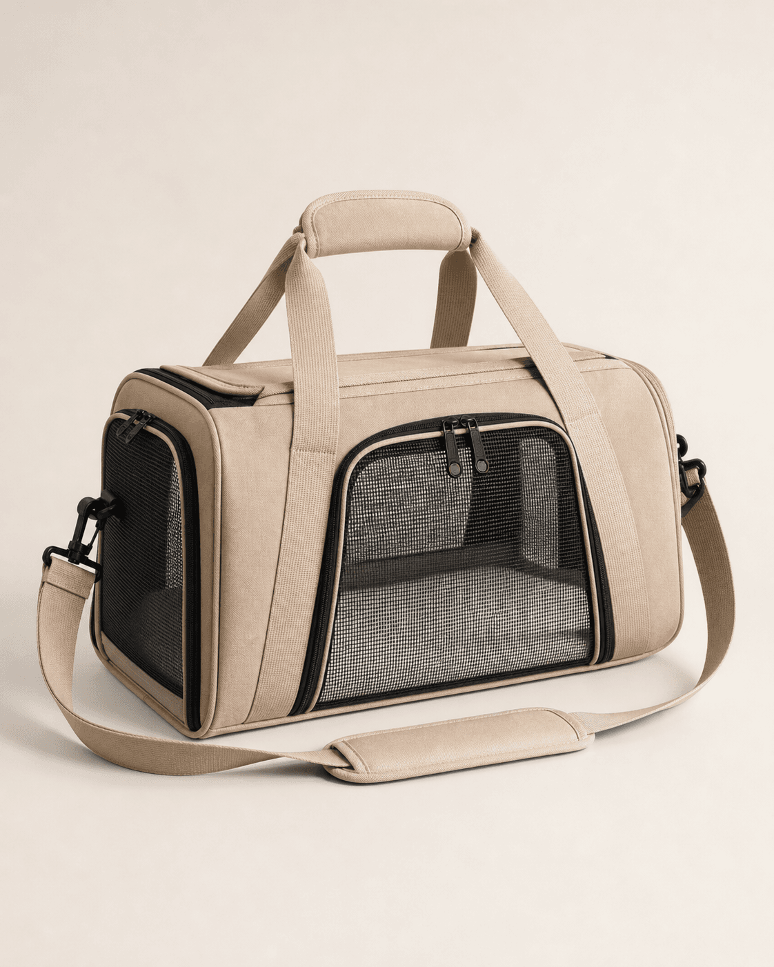 Soft-sided pet travel carrier product main image